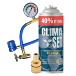 ClimaSet czynnik 235g R1234yf XL, przewód, adapter R1234yf