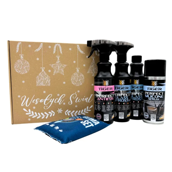 zimowy zestaw produktów idealny na święta