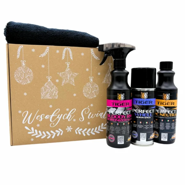 Zestaw świąteczny do auta.