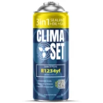 ClimaSet 3in1 (czynnik R1234yf, olej, uszczelniacz) do napełniania układów klimatyzacji w samochodach od 2017 r 170g