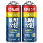 ClimaSet 3w1 Czynnik R134a /R12 olej, uszczelniacz 235 g x2