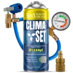 ClimaSet 3in1 czynnik R1234yf, przewód, adapter R1234yf