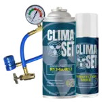 ClimaSet Zestaw do napełniania i odświeżania klimatyzacji - R134a/R12