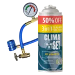 ClimaSet 3in1 Réfrigérant R134a /R12 huile, mastic 235 g, tuyau
